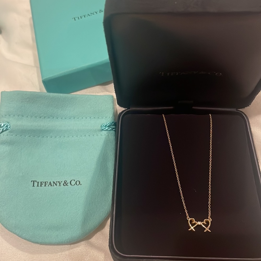 Paloma Picasso Double Loving Heart Pendant